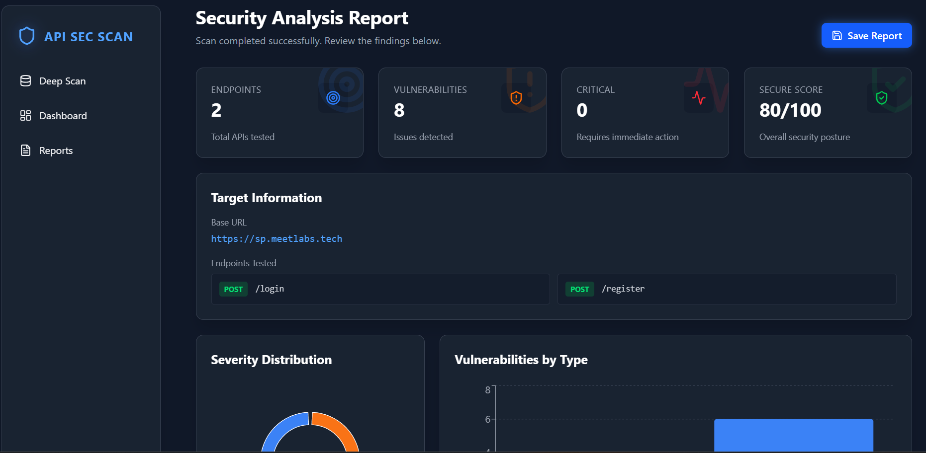 API Security Scanner